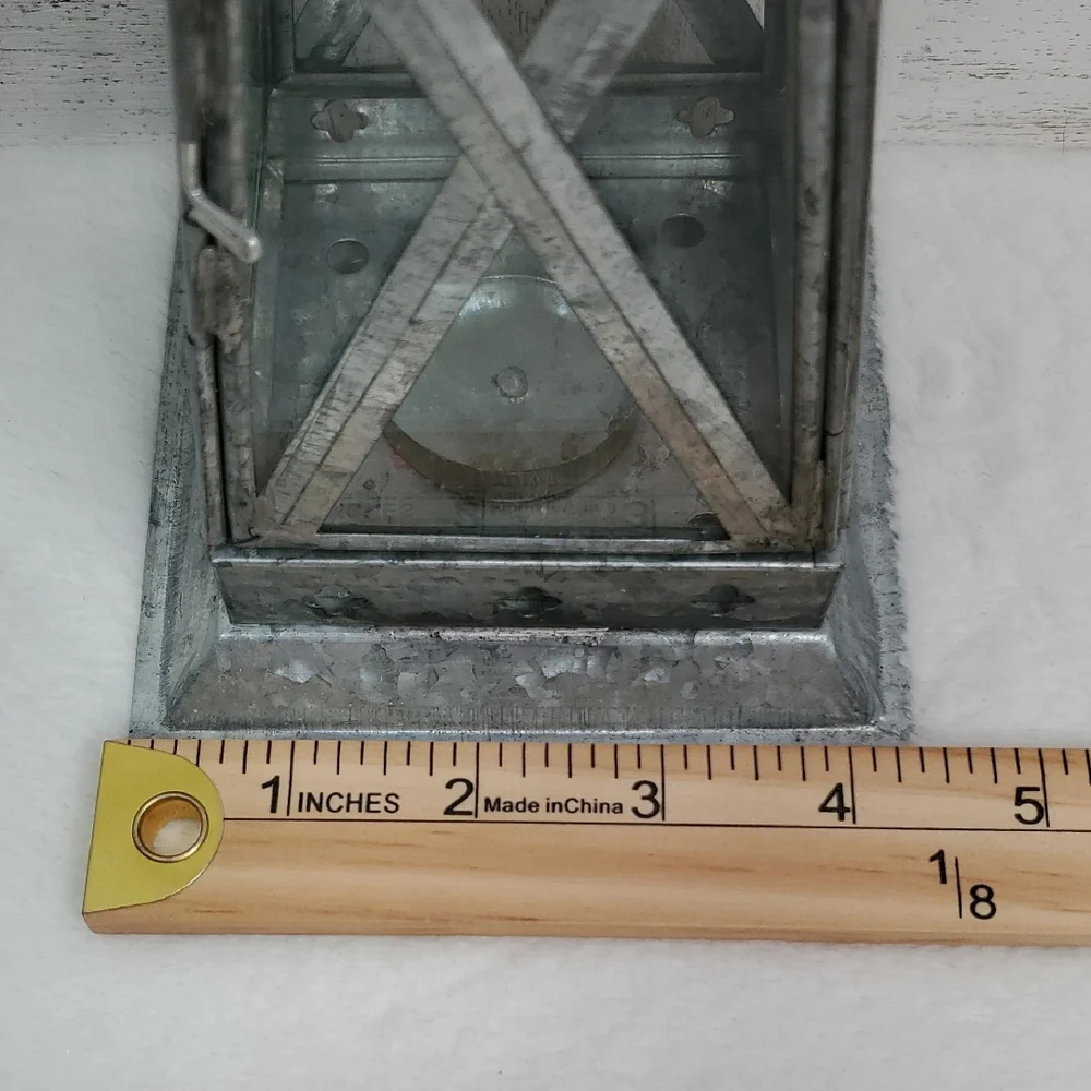 Metal Lantern Beach Coastal Nautical